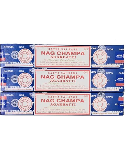 Amazon.co.jp: Satya Sai Baba Nag Champa 180gms お香スティック